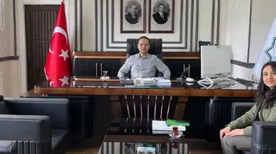 Zara Doğa Koruma Şefi Ayfer Şahan’dan Gölova Kaymakamı Tarık Safa Kahveci’ye Ziyaret