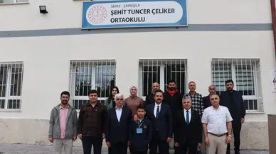 Şarkışla’da Eğitime Yakın Takip: Kaymakam Şahan’dan Okul Ziyareti