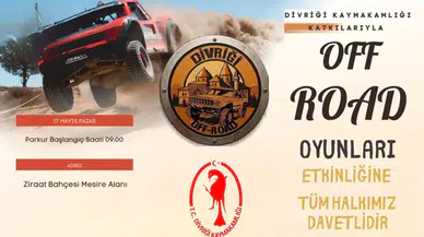 Divriği’nde Adrenalin Dolu Off-Road Festivali Başlıyor