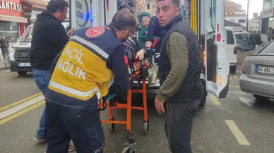 Sivas'ta asansör boşluğuna düşen kadın yaralandı