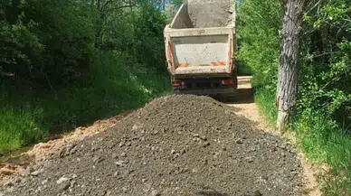 Suşehri’nde Yol Bakım Çalışması Yapıldı