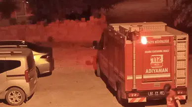 Adıyaman'da Motora Sıkışan Kedi İçin İtfaiye Seferber Oldu!