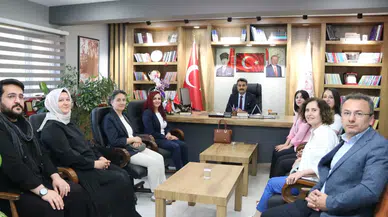 eTwinning Sivas Dergisi, Millî Eğitim Müdürü Fatih Erdoğan’a Takdim Edildi