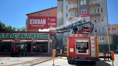Köprübaşı Mevkiinde Hareketli Saatler! Lokantada Çıkan Yangın Panik Yarattı!