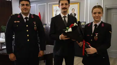 Koyulhisar Kaymakamı Kukuş’tan Jandarma’ya Anlamlı Kabul