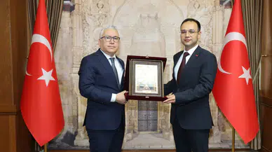 Vali Şimşek’ten Kaymakam Kahveci’ye Teşekkür ve Başarı Dileği