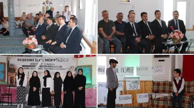 Hicret Camii'nde Minik Öğrencilerden Anlamlı Yıl Sonu Programı