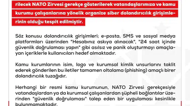 Türkiye'deki NATO Zirvesi Öncesi Dev Siber Alarm! O Mesajı Alanlar Yandı!