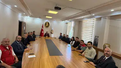 Kaymakam Bayalan'dan Kurum Amirlerine Veda Buluşması