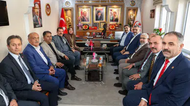 AK Parti Heyetinden BBP Sivas İl Başkanı Sezerer’e Ziyaret