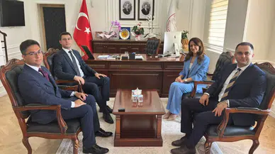 Suşehri Cumhuriyet Savcılarından Akıncılar Kaymakamı'na Hayırlı Olsun Ziyareti