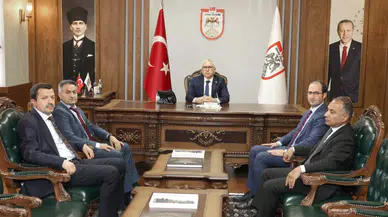 Adalet Bakanlığı Müfettişlerinden Vali Şimşek'e Ziyaret