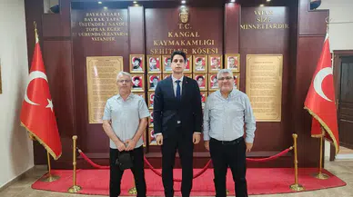 İHH Genel Başkan Yardımcısı Demir'den Kangal Kaymakamı Yıldırım'a Ziyaret