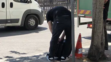 Samsun'da Kaldırımda Unutulan Valiz Panik Yarattı! Vatandaş Açtı Ve...