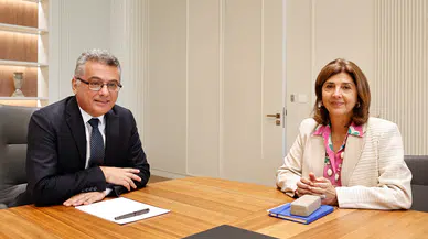 KKTC’de kritik görüşme: Erhürman, BM temsilcisiyle bir araya geldi