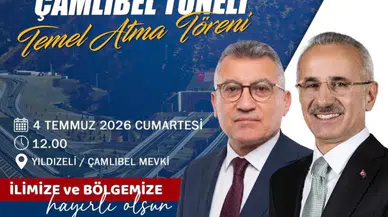 Çamlıbel Tüneli İçin Geri Sayım Başladı! Temel Cumartesi Günü Atılacak