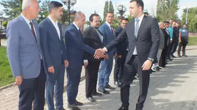 Kaymakam Veli Avcı Kurum Amirleriyle İlk Toplantısını Gerçekleştirdi
