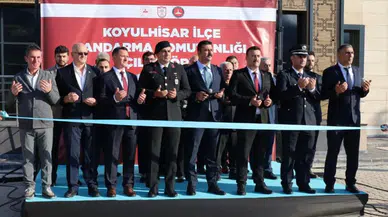 Koyulhisar'da Yeni Jandarma Hizmet Binası Hizmete Açıldı