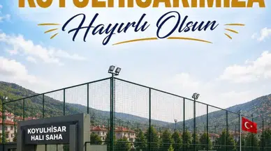 Koyulhisar'a Yeni Spor Yatırımı: Modern Halı Saha Yapılıyor