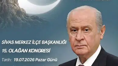 MHP Sivas Merkez İlçe Teşkilatı 15. Olağan Kongre İçin Sandık Başına Gidiyor