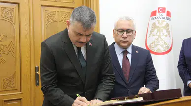 Sivas'ta Üst Düzey Ziyaret! Bakan Yardımcısı Çiftçi Valilikte