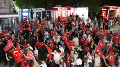 Sivas'ta 15 Temmuz Şehitleri İçin Yürüyüş Düzenlendi