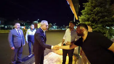 Başkan Uzun Gece Mesaisinde Asfalt Çalışmalarını İnceledi
