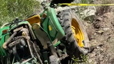 Malatya'da Feci Kaza! Eski Muhtar Devrilen Traktörün Altında Kaldı