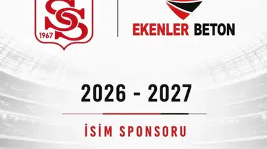 Ekenler Beton, 2026-2027 Sezonunda Sivasspor'un İsim Sponsoru Oldu