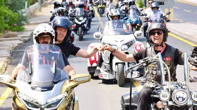 Sivas Sokakları Motor Sesiyle İnledi! Başkan Adem Uzun da Direksiyonda