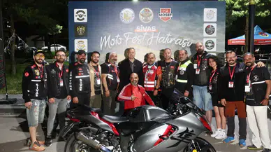 Sivas Motosiklet Festivali Coşkuyla Başladı