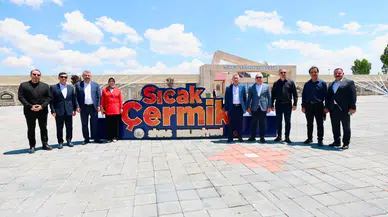 Vali Şimşek ve Protokol Üyeleri Sıcak Çermik’teki Yatırımları Yerinde İnceledi!