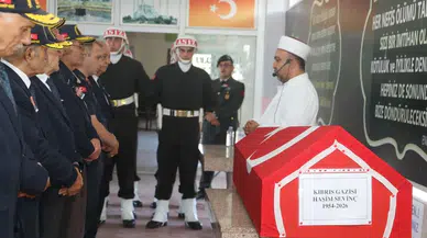 Kıbrıs Gazisi Haşim Sevinç Son Yolculuğuna Uğurlandı!