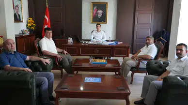 Kangal Kaymakamı Yıldırım’a Anlamlı Ziyaretler