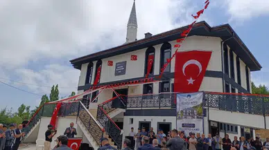 Doğanşar Alazlı Köyü Camii İbadete Açıldı