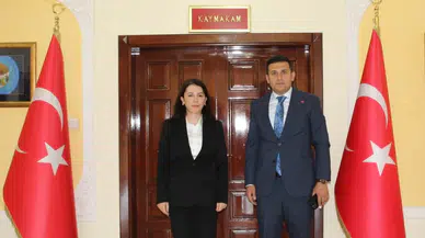 Sivas Vali Yardımcısı Mustafa Caner Culukar'dan Hafik Kaymakamlığı'na Ziyaret