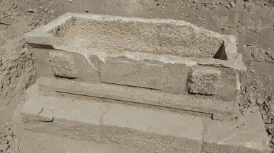 İnşaatta tarihi keşif: Lahit bulundu, çalışmalar durduruldu