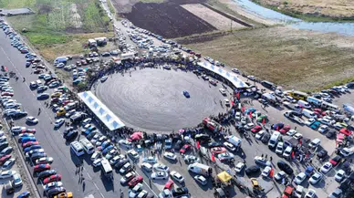 Sivas’ta Drift Festivali Renkli Görüntülere Sahne Oldu