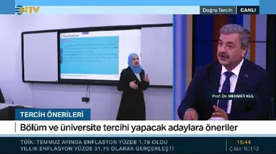 SBTÜ Rektörü Prof. Dr. Mehmet Kul, NTV’de Üniversitenin Vizyonunu Anlattı