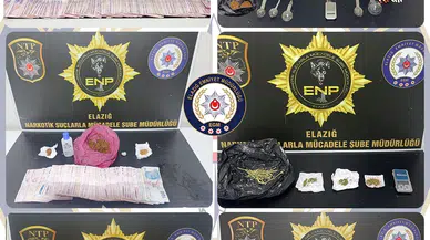 Elazığ'da Narkotik Darbesi: 8 Tutuklama, 106 Şüpheliye Adli İşlem!