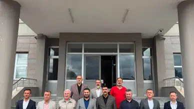Kağıthane Heyetinden Koyulhisar Kaymakamı Yunus Emre Yıldız’a Ziyaret