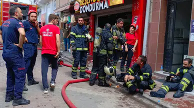 İzmit’te İş Yerinde Korkutan Yangın: Tadilattaki Atıklar Alev Aldı!