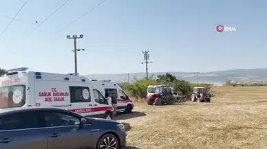 Karacabey'de Korkutan Yangın: Alevler Fabrikaya Sıçramadan Söndürüldü!