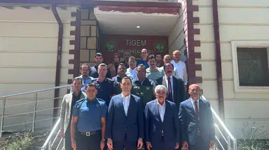 Ulaş İlçe Emniyet Amirine Veda ve Teşekkür