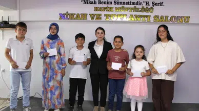 Hafik’te Yaz Kur’an Kursları Kapanış Programı Gerçekleştirildi