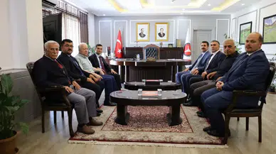 Vali Yardımcısı Yeşilyurt'tan Koyulhisar Kaymakamı Yıldız'a Ziyaret