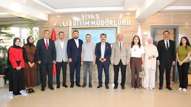Sivas’ta Millî Eğitim Müdürü Fatih Erdoğan’a Ziyaretler