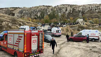 Kapadokya'da Can Kaybı 3'e Yükseldi! Peribacası Faciası