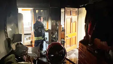 Bodrum’da Ev Yangını: Bir Kedi Telef Oldu