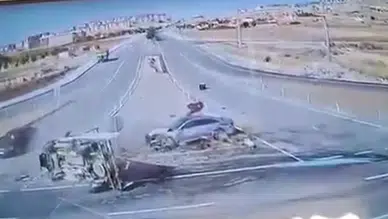 MHP'li Vekilin Yaralandığı Feci Kazanın Görüntüleri Ortaya Çıktı!